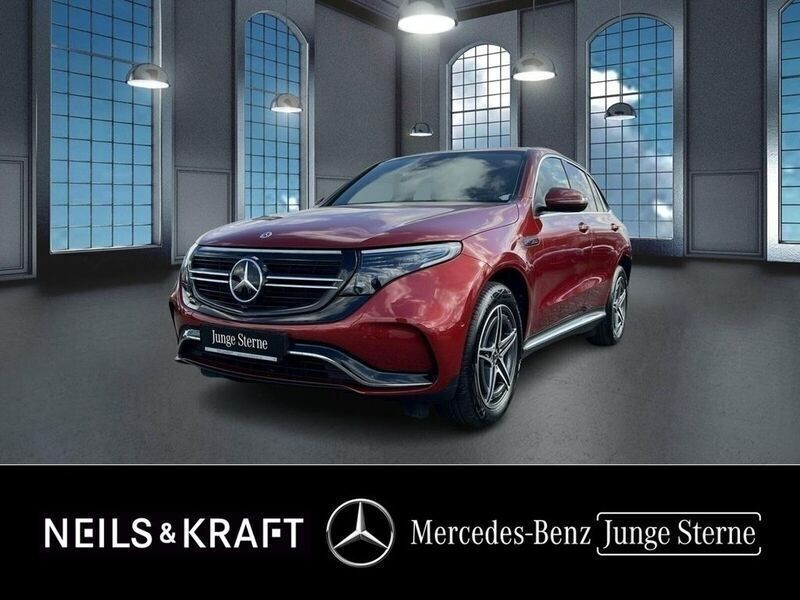 Designo hyazinthrot Gebraucht 2021 Mercedes EQC400 AMG SUV | 36.770 € (Fairer Preis) - Bild 1/4