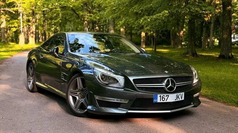 Grau Gebraucht 2013 Mercedes SL63 AMG AMG Edition 1 Cabrio | 51.200 € (Guter Preis) - Bild 1/4