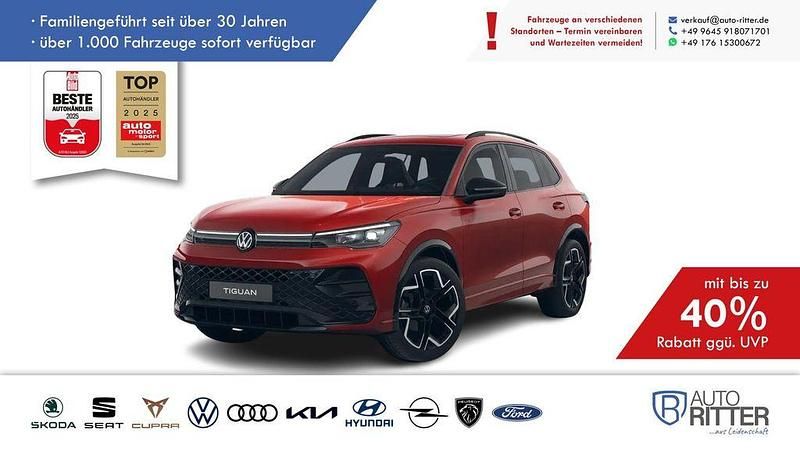 Rot Neu 2025 VW Tiguan R-line SUV | 43.990 € (Fairer Preis) - Bild 1/4