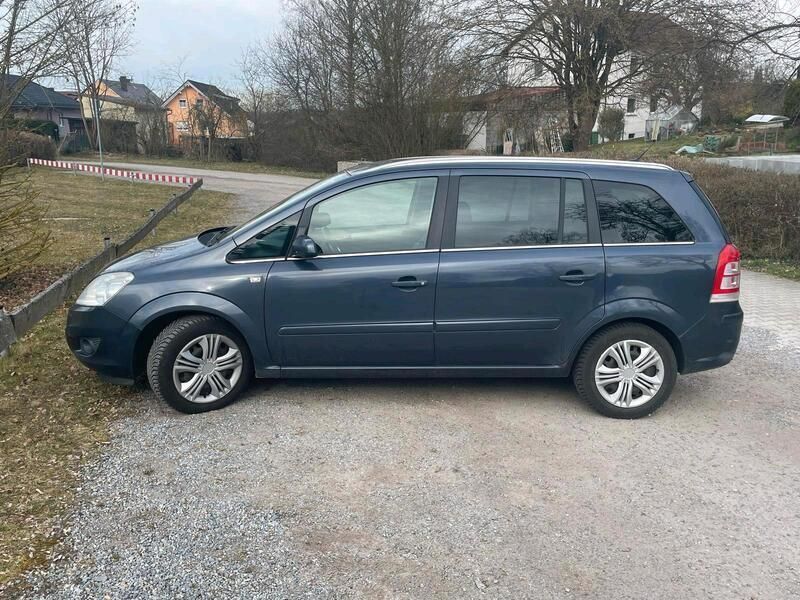 Blau Gebraucht 2008 Opel Zafira Van / Kleinbus | 2.500 € - Bild 1/4
