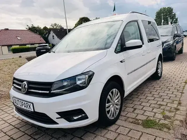 Gebraucht VW Caddy 125 PS (91 kW) 2017 Weiß Van / Kleinbus