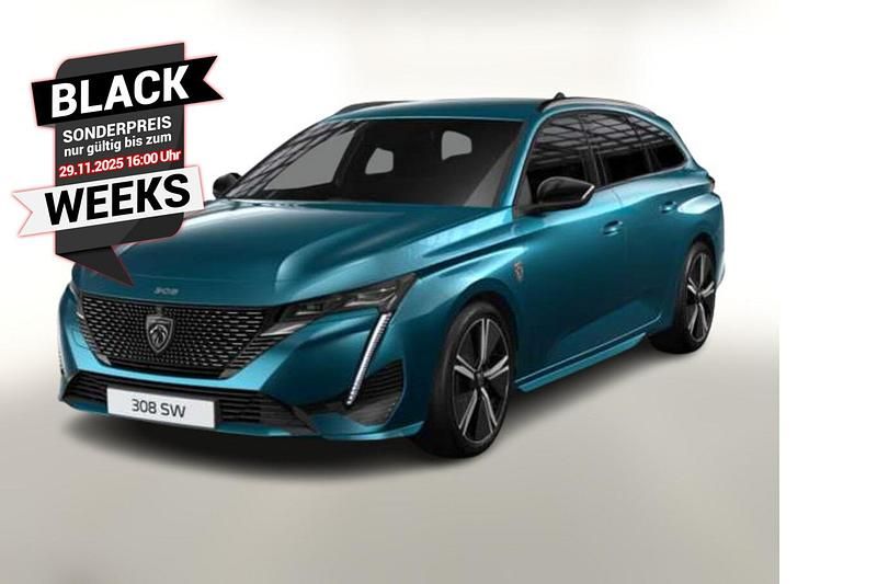 Blau Neu 2025 Peugeot 308 GT Kombi | 29.988 € (Fairer Preis) - Bild 1/4