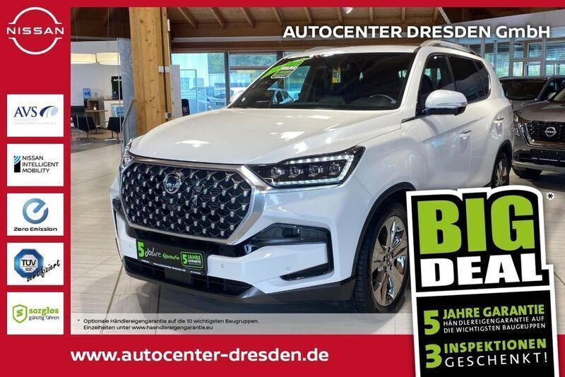 Weiß Gebraucht 2021 Ssangyong Rexton Sapphire SUV | 32.690 € (Fairer Preis) - Bild 1/4