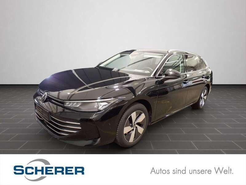 Grenadillschwarz metallic (metallic) Gebraucht 2024 VW Passat Business Kombi | 31.450 € (Guter Preis) - Bild 1/4