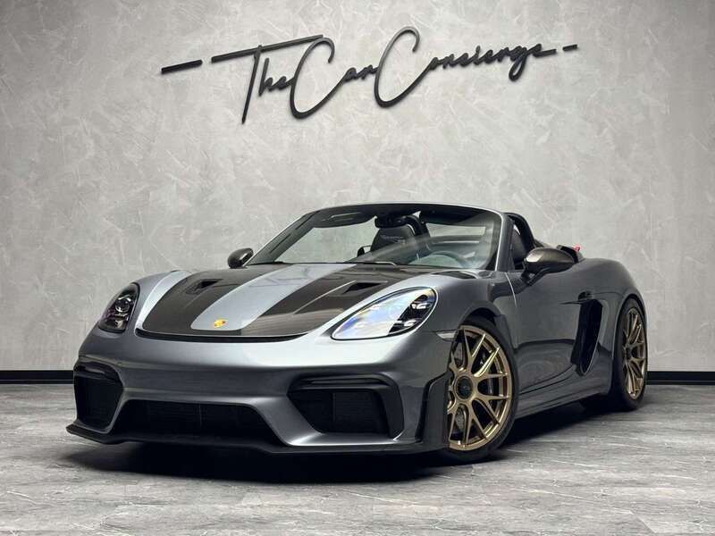 Vanadiumgraumetallic Neu 2025 Porsche Boxster Spyder Cabrio | 194.890 € (Teuer) - Bild 1/4