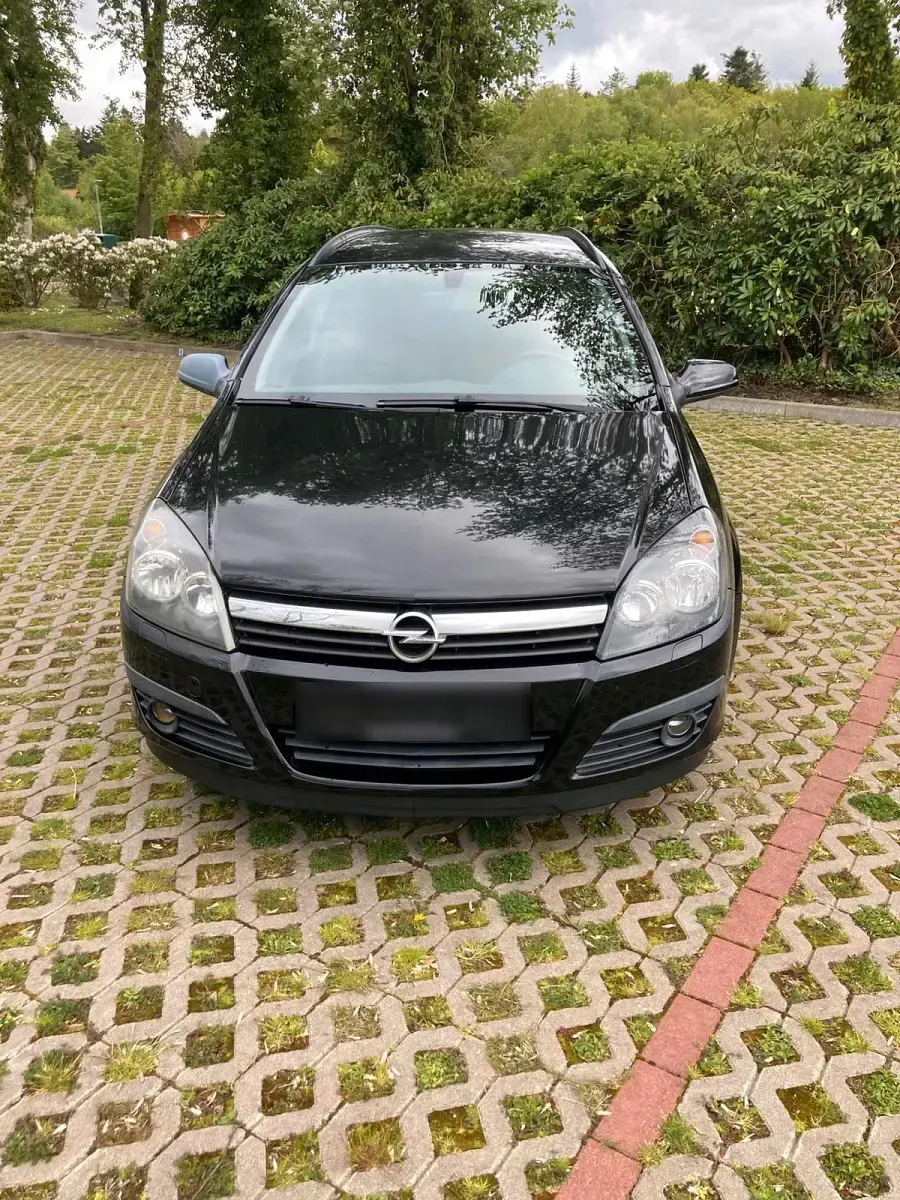 Gebraucht Opel Astra 90 PS (66 kW) 2007 Schwarz Kombi
