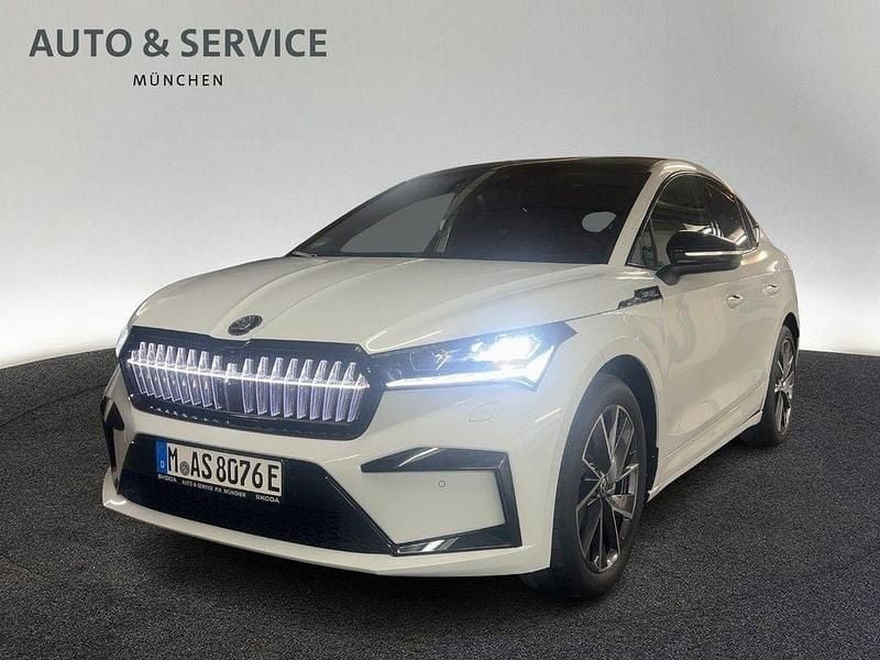 Weiß Gebraucht 2025 Skoda Enyaq iV SportLine SUV | 49.950 € (Guter Preis) - Bild 1/4