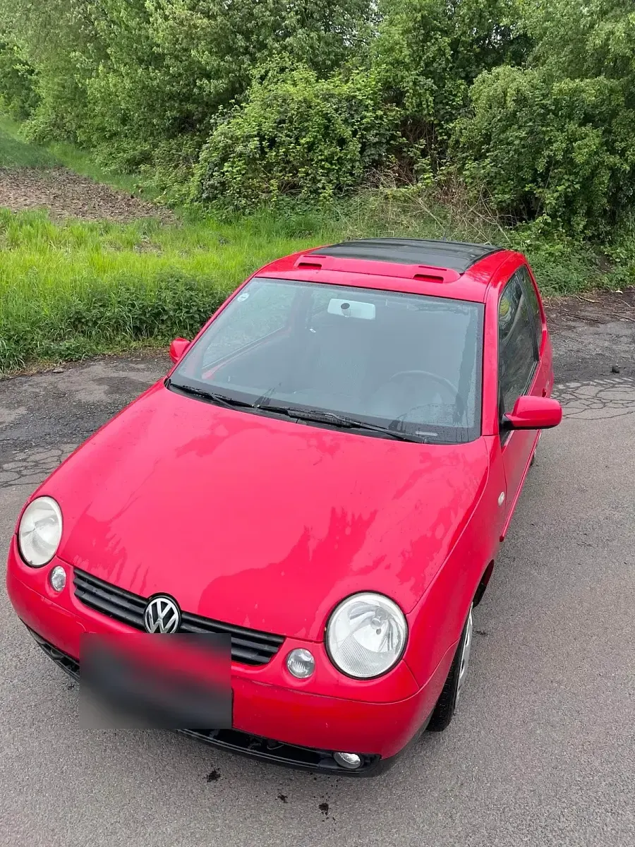 Gebraucht VW Lupo 75 PS (55 kW) 2005 Rot Kleinwagen