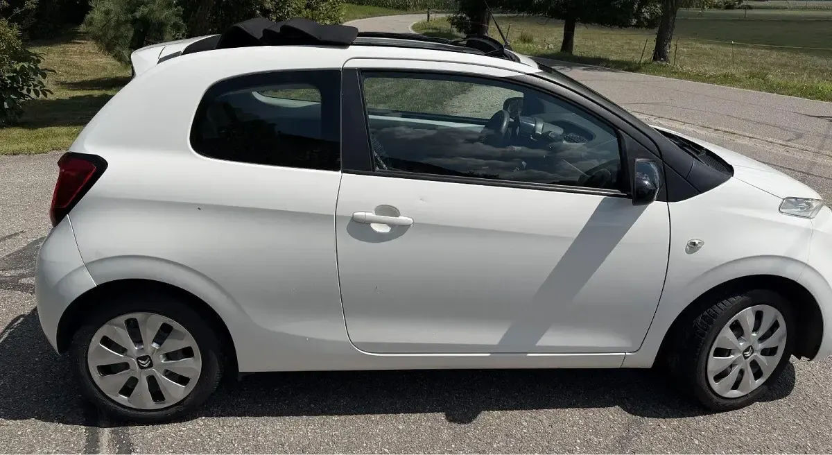 Gebraucht Citroën C1 Feel 69 PS (50 kW) 2018 Weiß Kleinwagen