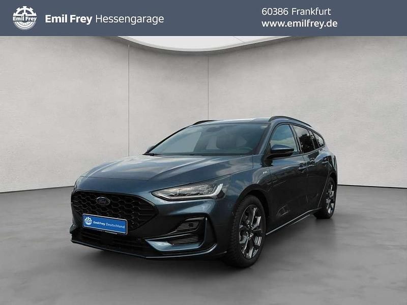 Gebraucht Ford Focus ST-Line X 125 PS (91 kW) 2023 Chrome blue metallic Kombi
