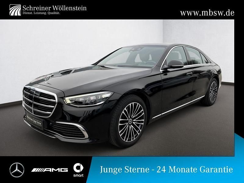 Obsidianschwarz (metallic) Gebraucht 2024 Mercedes S450 Limousine | 79.789 € - Bild 1/4
