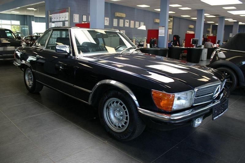 Blau Gebraucht 1982 Mercedes SL280 Cabrio | 24.980 € - Bild 1/4