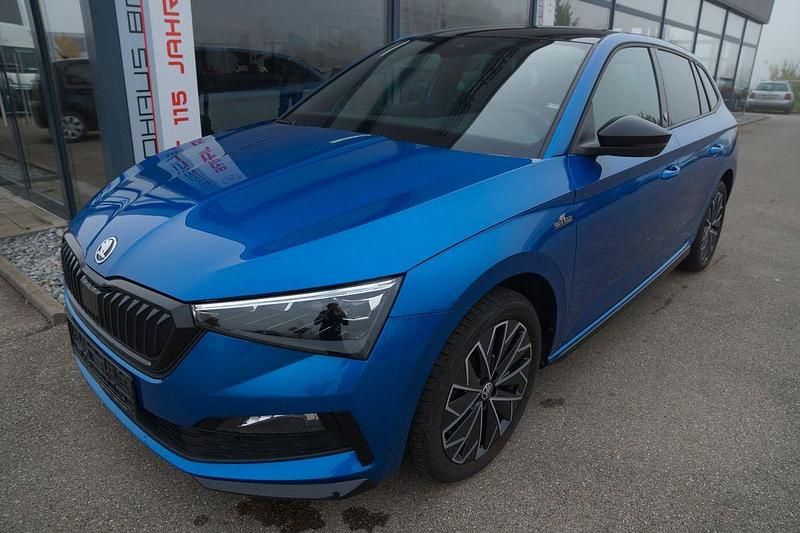 Gebraucht Skoda Scala Monte Carlo 150 PS (110 kW) 2023 Blau Kleinwagen