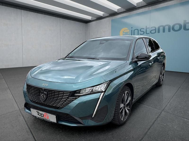 Blau Gebraucht 2023 Peugeot 308 Allure Kombi | 25.299 € (Etwas zu teuer) - Bild 1/4