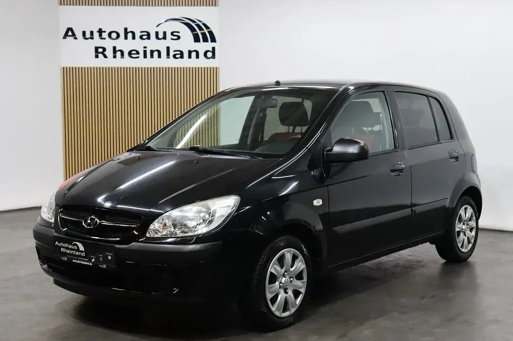 Gebraucht Hyundai Getz Edition+ 67 PS (49 kW) 2008 Schwarz Kleinwagen