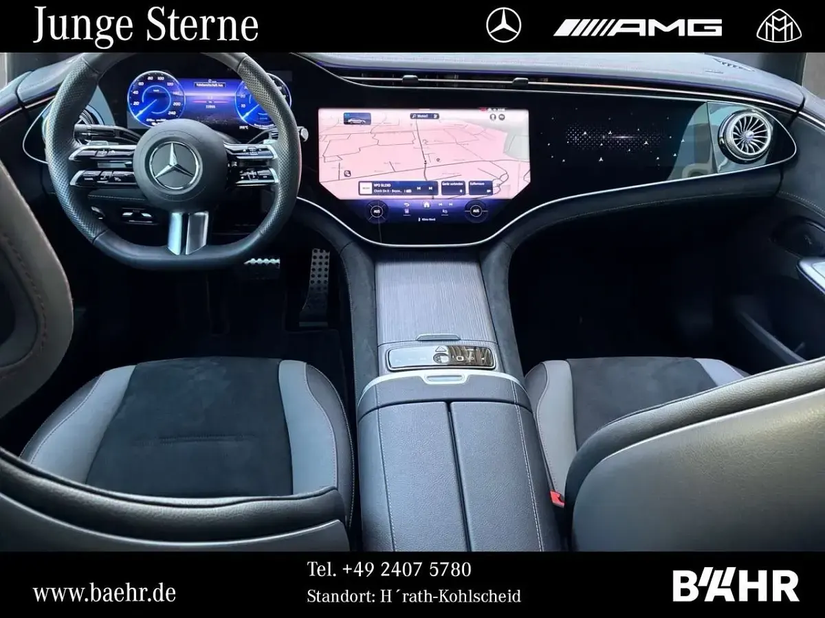 Gebraucht Mercedes EQE500 AMG 300 kW (408 PS) 2025 Lack graphitgrau Limousine