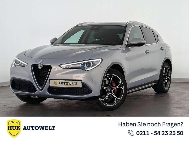 Rot Gebraucht 2021 Alfa Romeo Stelvio Lusso SUV | 29.960 € (Superpreis) - Bild 1/3