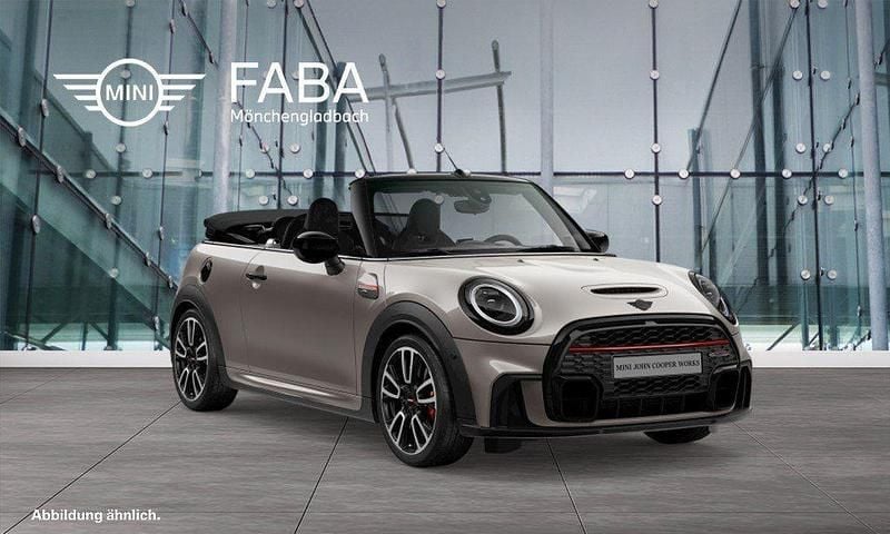 Grau Gebraucht 2022 Mini John Cooper Works Cabriolet Cabrio | 33.450 € (Guter Preis) - Bild 1/4