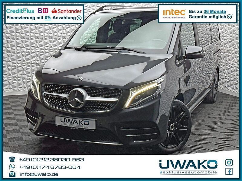 Graphitgrau dunkel Gebraucht 2019 Mercedes V300 AMG Van / Kleinbus | 50.990 € (Guter Preis) - Bild 1/4