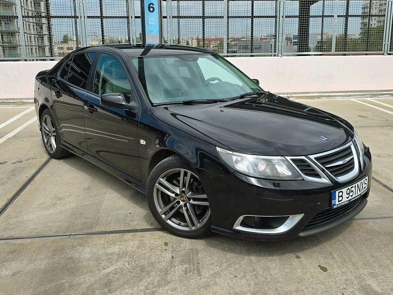 Schwarz Gebraucht 2008 Saab 9-3 Aero Limousine | 11.790 € (Teuer) - Bild 1/4