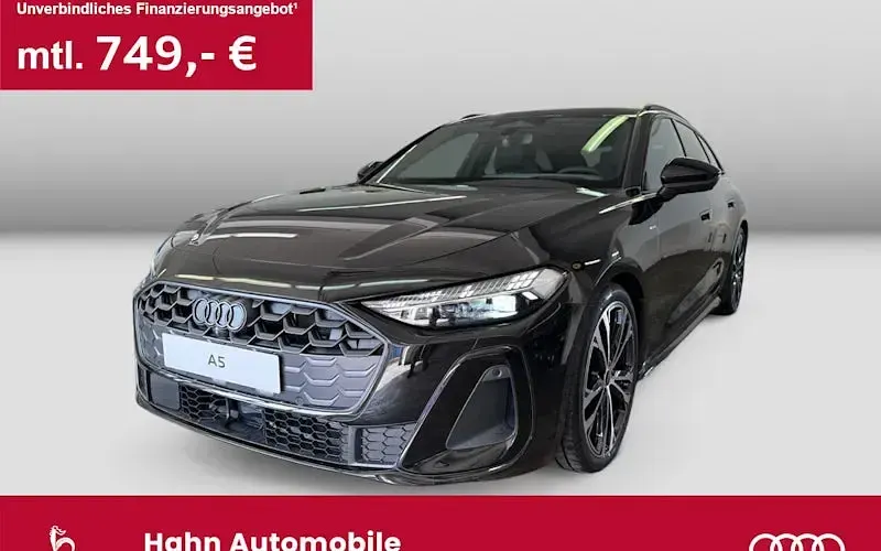 Ny Audi A5 Advanced 367 HK (269 kW) 2026 Sort Stationcar