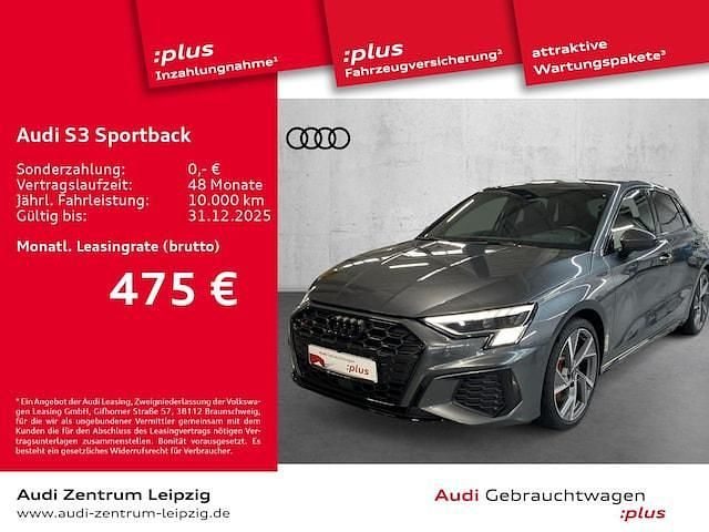 Daytonagrau perleffekt Gebraucht 2023 Audi S3 Ambiente Limousine | 42.890 € (Etwas zu teuer) - Bild 1/3