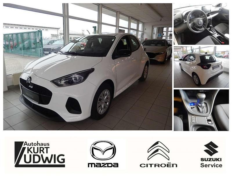 Neu Mazda 2 Prime-Line 116 PS (85 kW) 2025 Lunar white Kleinwagen