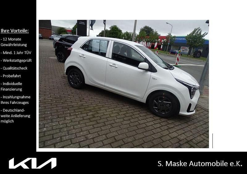 Weiß Neu 2025 Kia Picanto Vision Kleinwagen | 16.970 € (Fairer Preis) - Bild 1/4