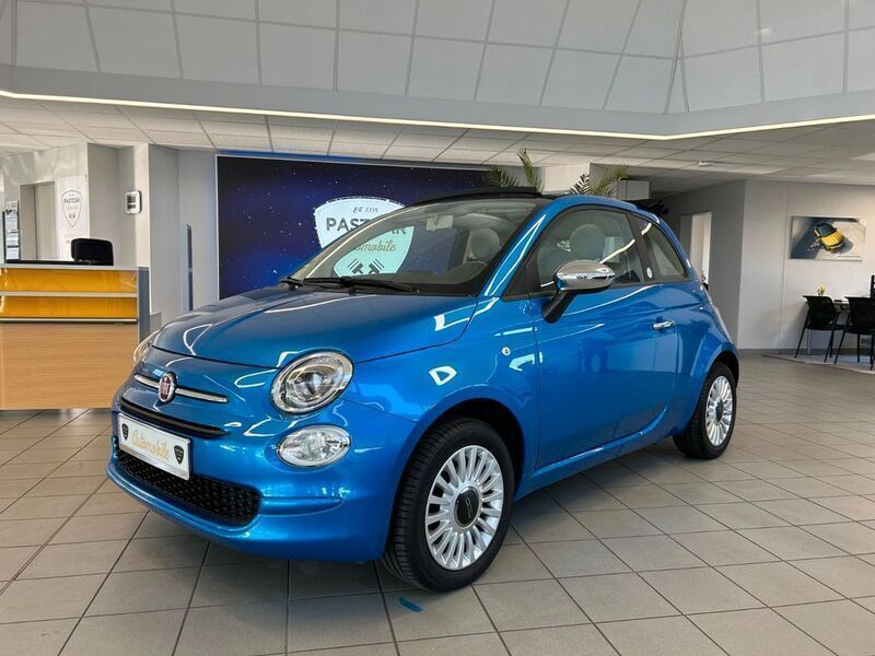 Blau Gebraucht 2017 Fiat 500 Mirror Cabrio | 12.200 € (Etwas zu teuer) - Bild 1/4