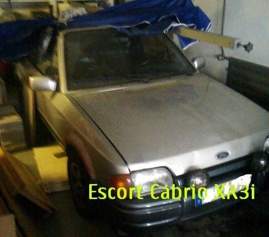 Gebraucht Ford Escort Cabriolet 90 PS (66 kW) 1988 Silber metallic Cabrio