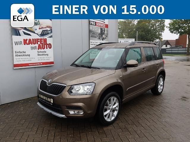 Braun metallic Gebraucht 2016 Skoda Yeti SUV | 14.890 € (Fairer Preis) - Bild 1/4