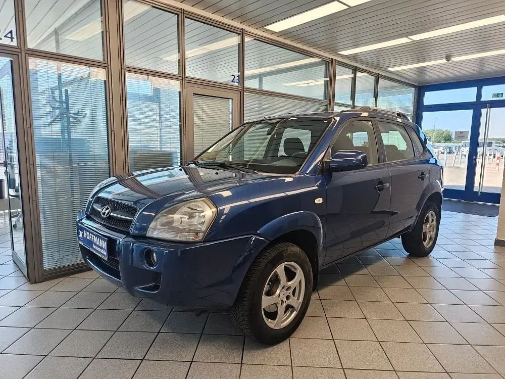 Gebraucht Hyundai Tucson 141 PS (103 kW) 2007 Blau (metallic) SUV