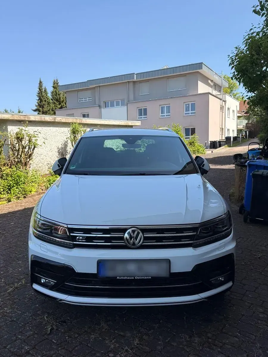 Gebraucht VW Tiguan R-line 220 PS (161 kW) 2017 Weiß SUV