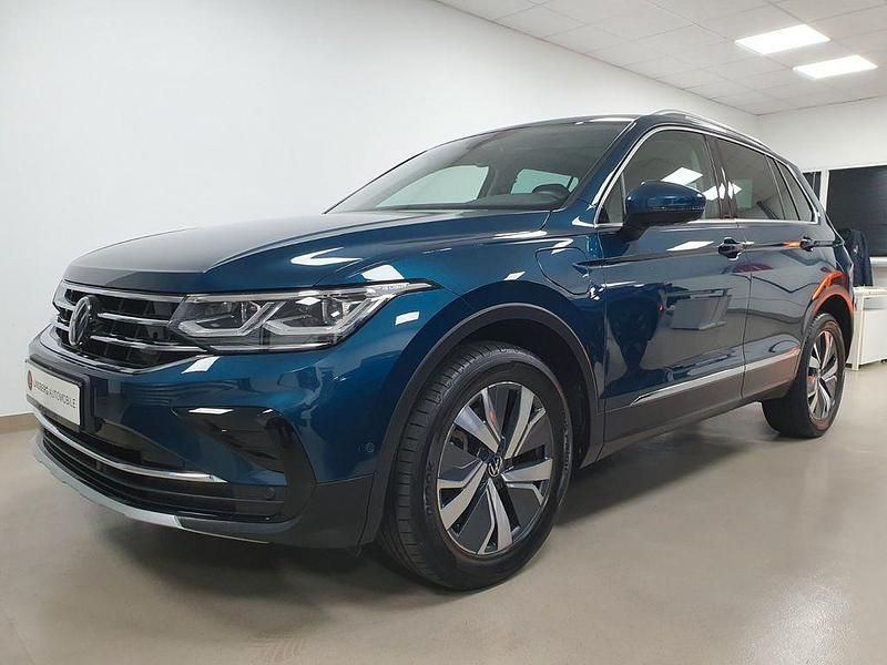 Nightshade blue metallic Gebraucht 2022 VW Tiguan Elegance SUV | 29.990 € (Guter Preis) - Bild 1/3