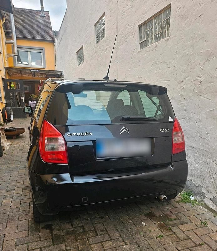 Gebraucht Citroën C2 73 PS (53 kW) 2005 Schwarz Kleinwagen