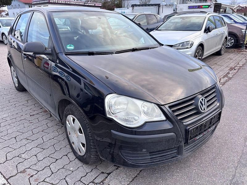 Gebraucht VW Polo Trendline 64 PS (47 kW) 2005 Schwarz Kleinwagen