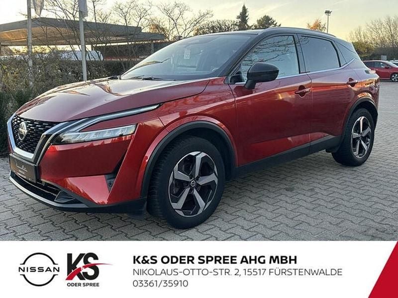 Rot Gebraucht 2021 Nissan Qashqai N-Connecta SUV | 22.990 € (Guter Preis) - Bild 1/4