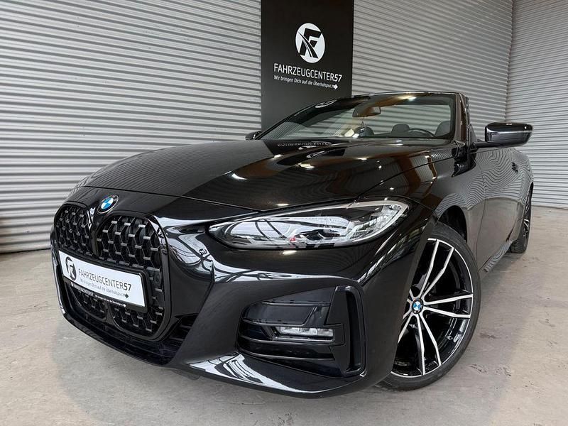 Schwarz Gebraucht 2023 BMW 420 M Sport Cabrio | 41.500 € (Superpreis) - Bild 1/4