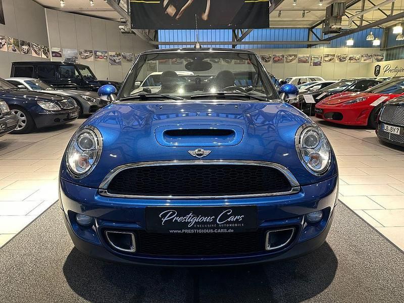 Blau Gebraucht 2014 Mini Cooper S Cabriolet Cabrio | 13.949 € (Fairer Preis) - Bild 1/4