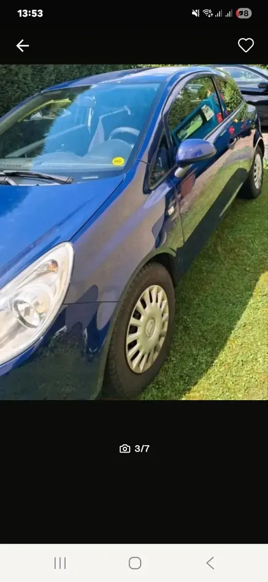 Gebraucht Opel Corsa 80 PS (58 kW) 2009 Blau Kleinwagen
