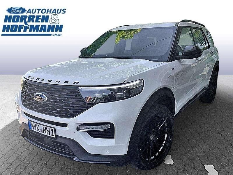 Starweiß Gebraucht 2023 Ford Explorer ST-Line SUV | 67.980 € - Bild 1/4