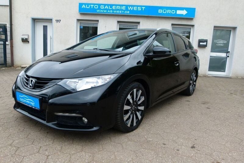 Schwarz Gebraucht 2014 Honda Civic Lifestyle Kombi | 6.390 € (Superpreis) - Bild 1/4