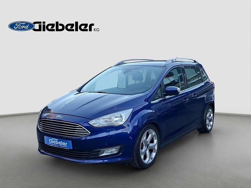 Gebraucht Ford Grand C-Max Titanium 150 PS (110 kW) 2016 Indic blau Van / Kleinbus