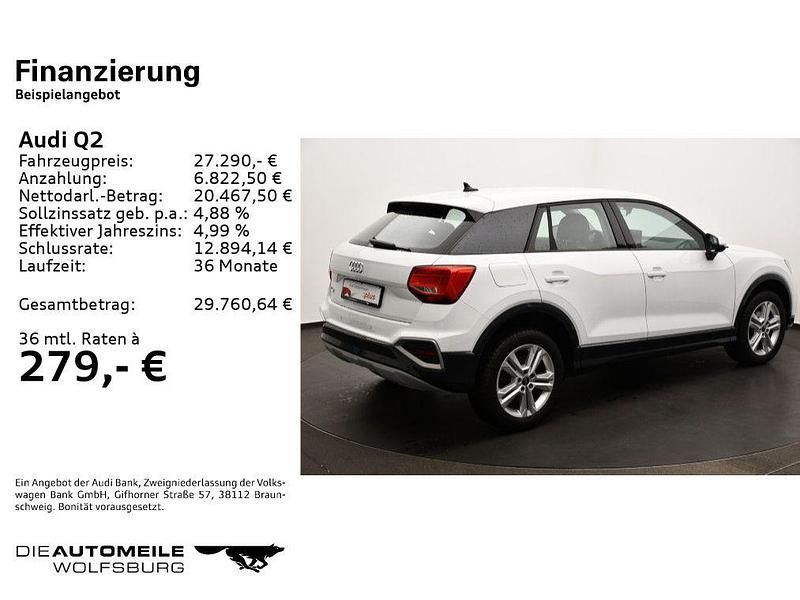 Gebraucht Audi Q2 Advanced 150 PS (110 kW) 2024 Arkonaweiß SUV