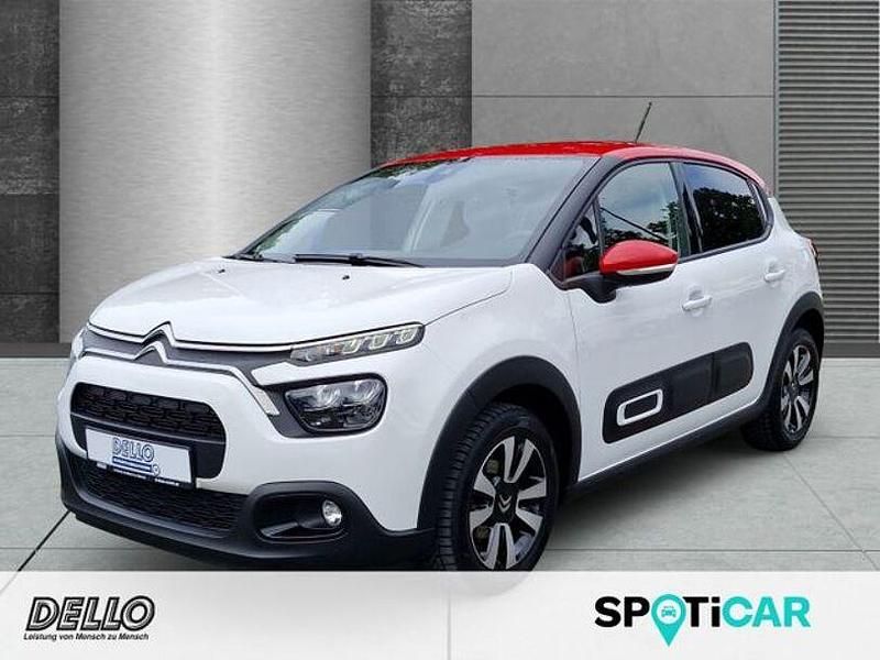Weiß Gebraucht 2023 Citroën C3 Shine Kleinwagen | 14.280 € (Etwas zu teuer) - Bild 1/4