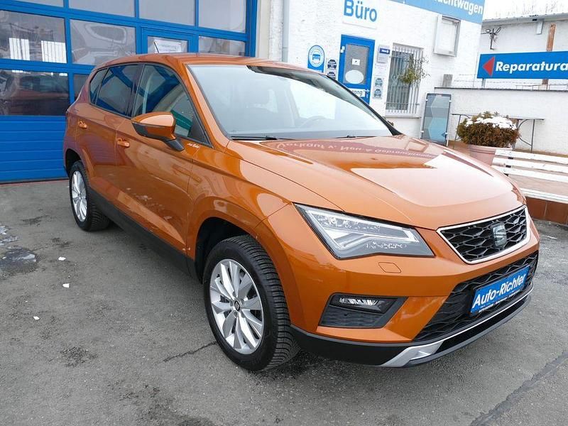 Gebraucht Seat Ateca Style 150 PS (110 kW) 2018 Orange SUV