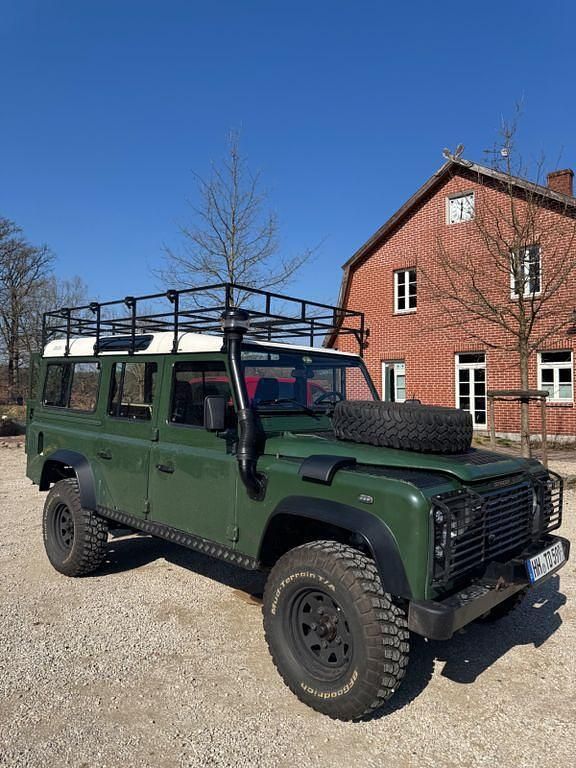Gebraucht Land Rover Defender 122 PS (89 kW) 2000 Grün Van / Kleinbus