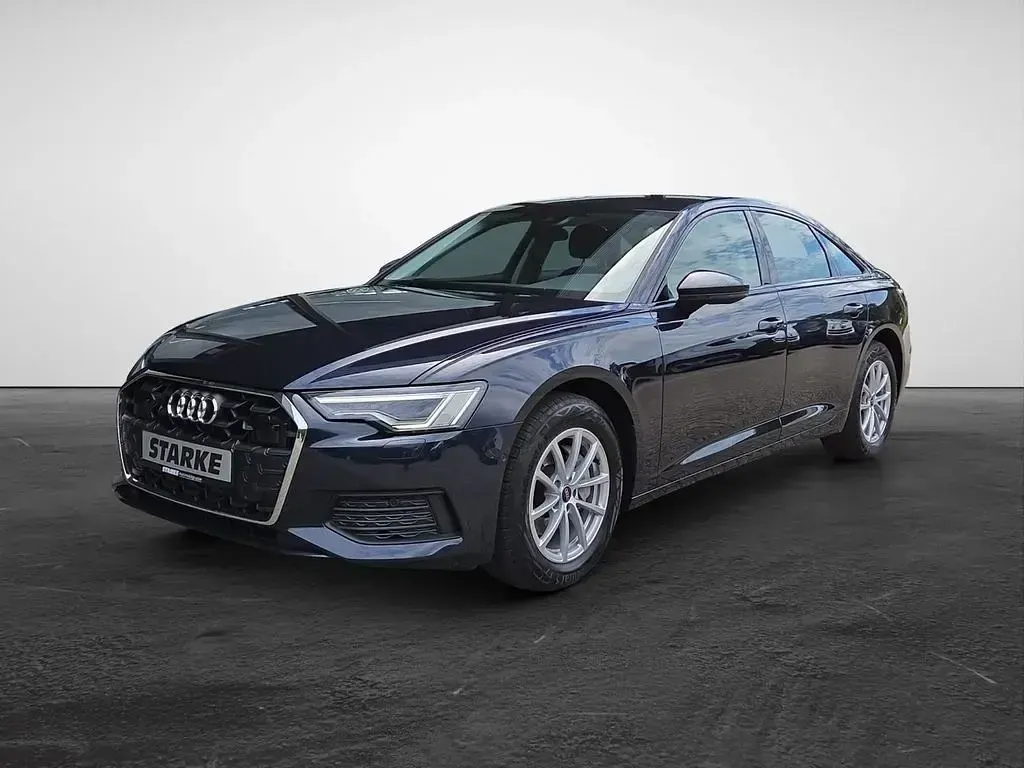 Gebraucht Audi A6 Business 204 PS (150 kW) 2024 Blau (firmamentblau metallic) Limousine