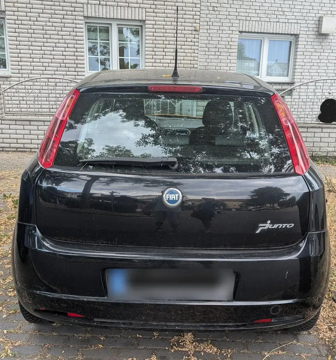 Gebraucht Fiat Punto 65 PS (47 kW) 2007 Schwarz Kleinwagen
