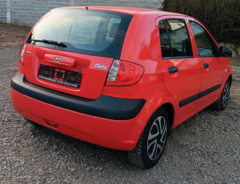 Gebraucht Hyundai Getz 66 PS (48 kW) 2008 Rot Kleinwagen